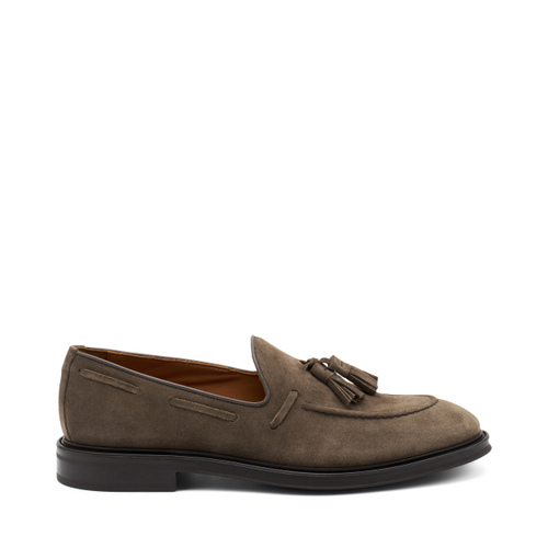 Mocassino in pelle scamosciata con nappina - Frau Shoes | Official Online Shop