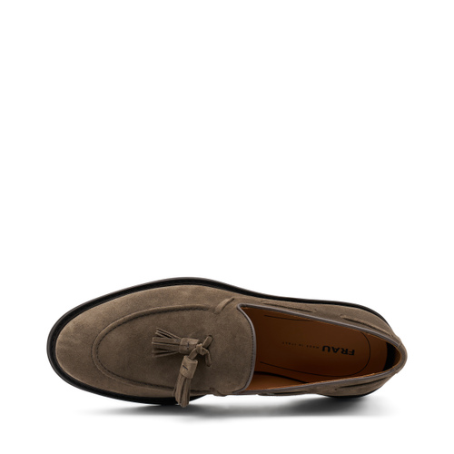 Mocassino in pelle scamosciata con nappina - Frau Shoes | Official Online Shop