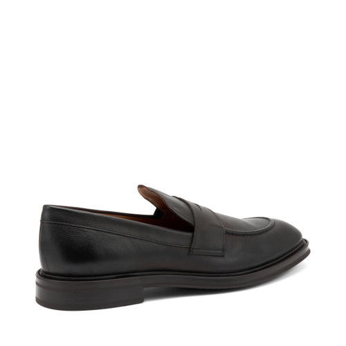 Leather saddle loafers - Frau Shoes | Official Online Shop