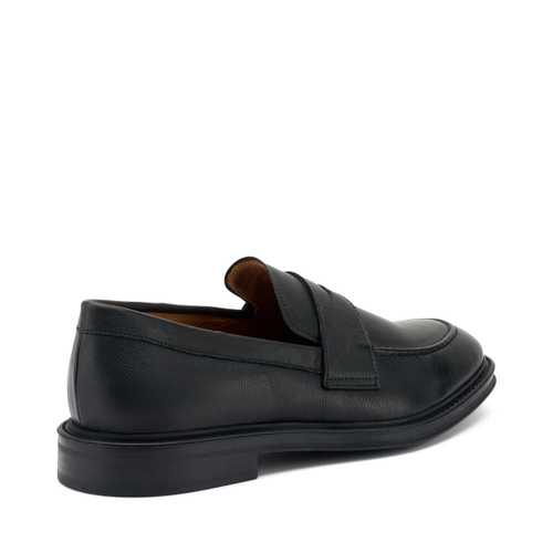 Leder-Mokassin mit Steg - Frau Shoes | Official Online Shop