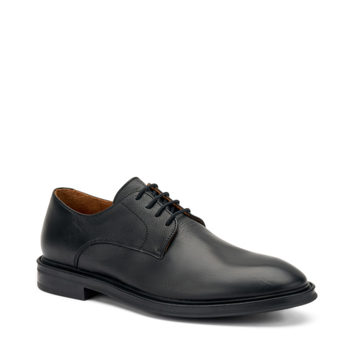 Eleganter Schnürschuh aus gewalktem Leder - Frau Shoes | Official Online Shop
