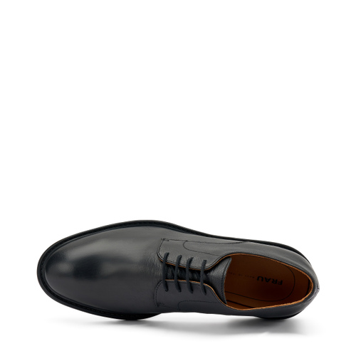 Eleganter Schnürschuh aus gewalktem Leder - Frau Shoes | Official Online Shop
