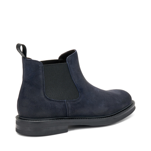 Distressed leather Chelsea boots with tonal elastic - Frau Shoes | Official Online Shop