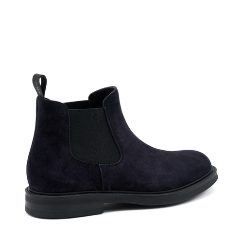 Suede Chelsea boots with tonal elastic - Frau Shoes | Official Online Shop