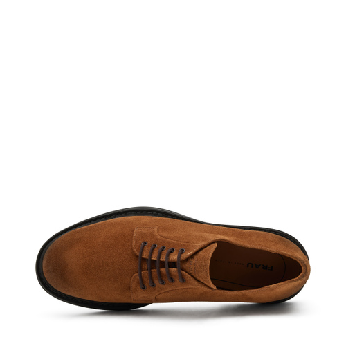 Plain suede Derby shoes - Frau Shoes | Official Online Shop