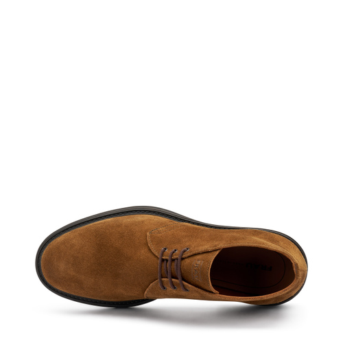 Polacchino in pelle scamosciata con finish anticato - Frau Shoes | Official Online Shop