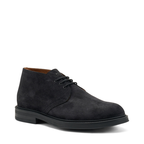 Three-hole suede desert boots - Frau Shoes | Official Online Shop