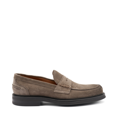 Klassischer Mokassin aus Veloursleder - Frau Shoes | Official Online Shop