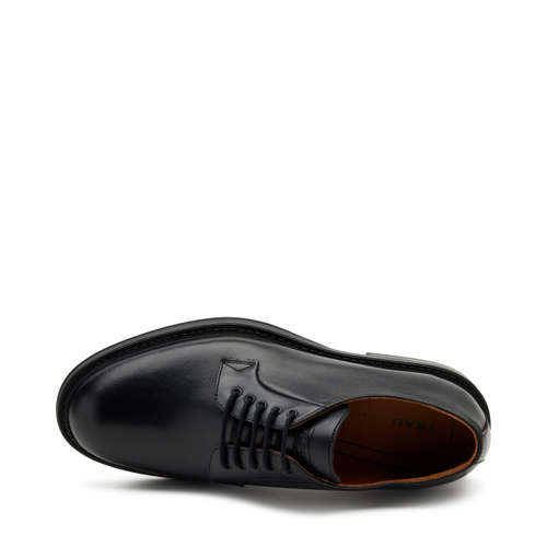 Plain leather Derby shoes - Frau Shoes | Official Online Shop
