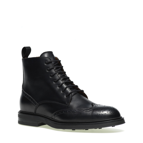 Lace-up boots with wing-tip detail - Frau Shoes | Official Online Shop