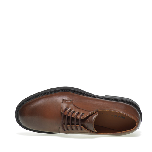 Dandy-feel leather Derby shoes - Frau Shoes | Official Online Shop