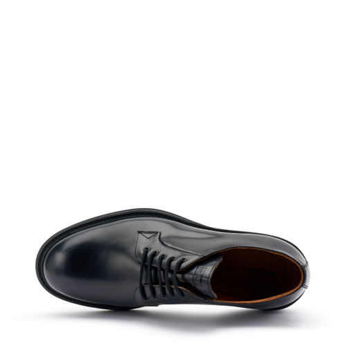 Semi-glossy leather Derby shoes - Frau Shoes | Official Online Shop