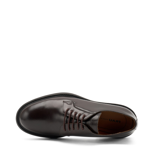 Semi-glossy leather Derby shoes - Frau Shoes | Official Online Shop