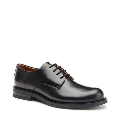 Elegant semi-glossy leather lace-ups - Frau Shoes | Official Online Shop
