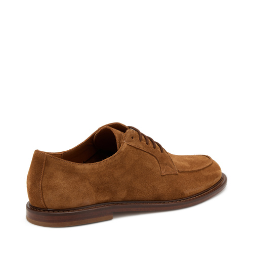 Suede lace-ups with leather sole - Frau Shoes | Official Online Shop