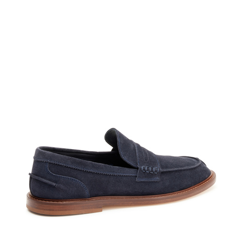 Ragged-look loafers with leather sole - Frau Shoes | Official Online Shop