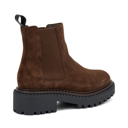 Suede Chelsea boots with double welt - Frau Shoes | Official Online Shop