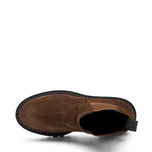 Suede Chelsea boots with double welt - Frau Shoes | Official Online Shop