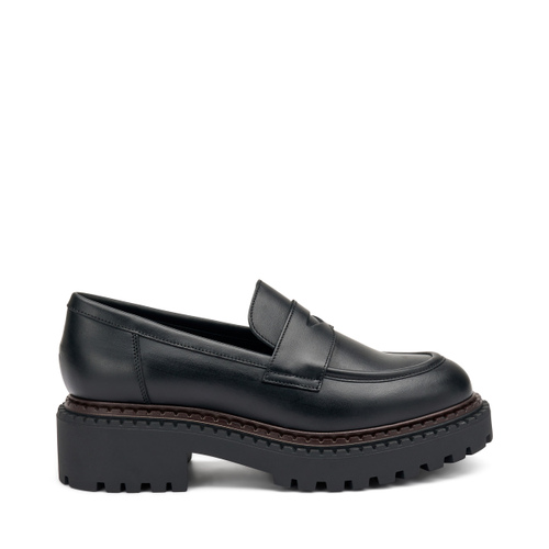 Mocassini in pelle con suola doppio guardolo - Frau Shoes | Official Online Shop