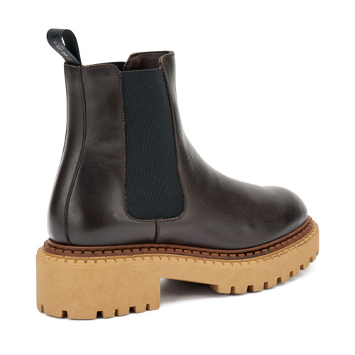 Leather Chelsea boots with double welt - Frau Shoes | Official Online Shop