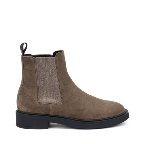 Colour-block suede Chelsea boots - Frau Shoes | Official Online Shop
