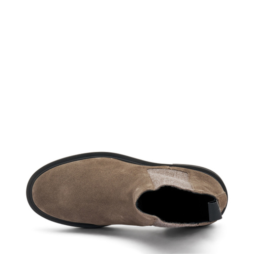 Colour-block suede Chelsea boots - Frau Shoes | Official Online Shop