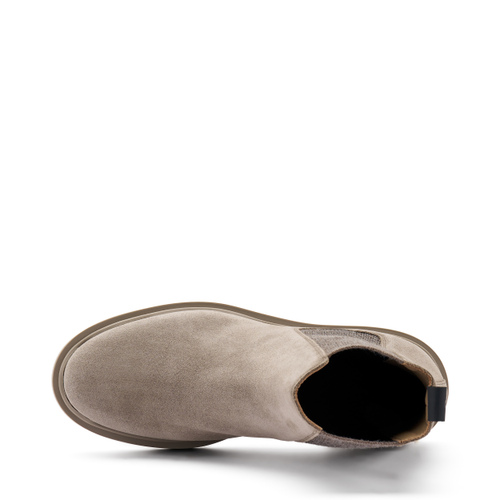 Sand color chelsea boots hot sale