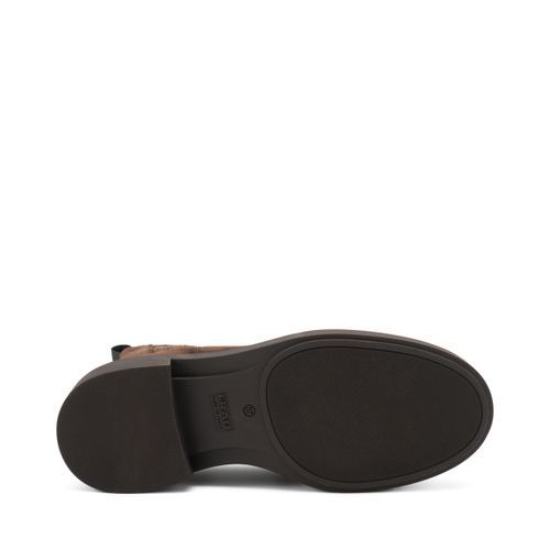 Suede Chelsea boots with covered elastic - Frau Shoes | Official Online Shop