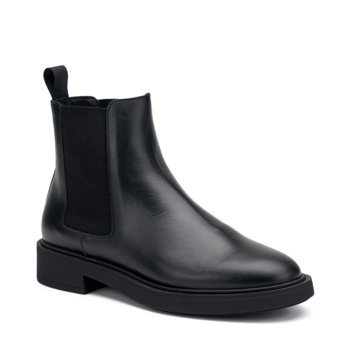 Colour-block leather Chelsea boots, Col. Black | Frau