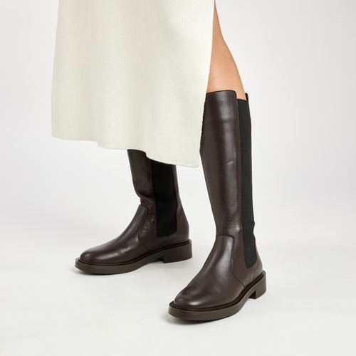 High leather Chelsea boots - Frau Shoes | Official Online Shop