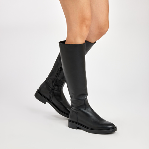 Leather riding boots - Frau Shoes | Official Online Shop