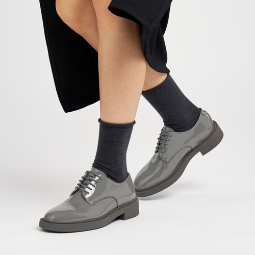 Schnürschuh aus Lackleder - Frau Shoes | Official Online Shop