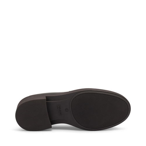 Ponyhair-effect leather lace-ups - Frau Shoes | Official Online Shop