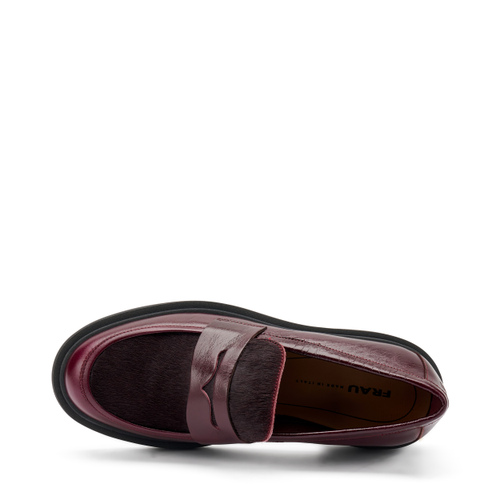 Bi-material loafers - Frau Shoes | Official Online Shop