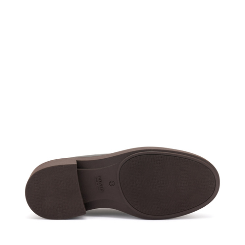Bi-material loafers with fringing - Frau Shoes | Official Online Shop