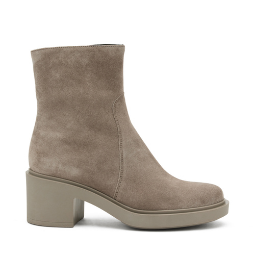 Colour-block suede ankle boots - Frau Shoes | Official Online Shop