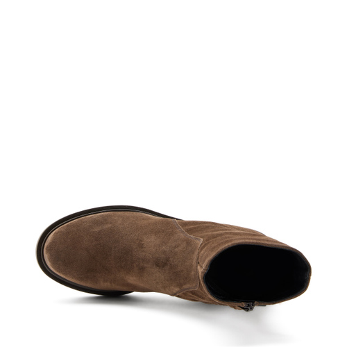 Colour-block suede ankle boots - Frau Shoes | Official Online Shop