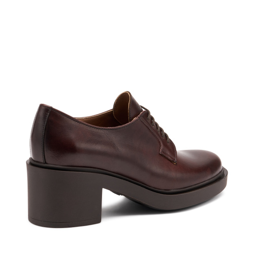 Heeled leather lace-ups - Frau Shoes | Official Online Shop