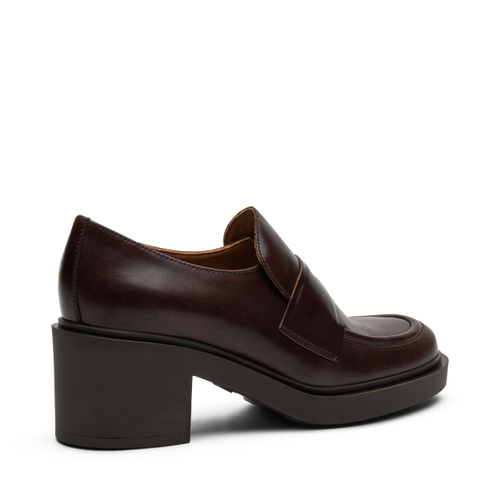 Heeled leather loafers - Frau Shoes | Official Online Shop