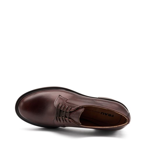 Heeled leather lace-ups - Frau Shoes | Official Online Shop