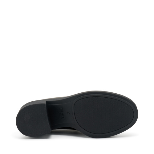 Mokassin aus Leder mit farblich passendem Vorhängeschloss - Frau Shoes | Official Online Shop