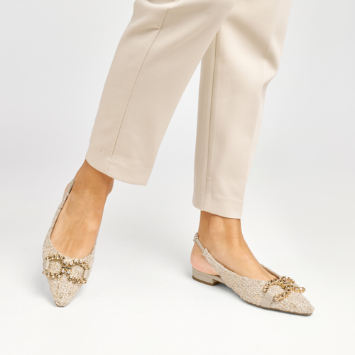 Slingback gioiello bouclè - Frau Shoes | Official Online Shop