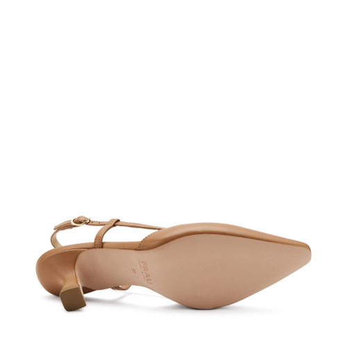 Heeled leather slingbacks - Frau Shoes | Official Online Shop