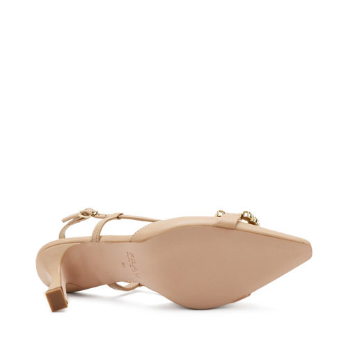 Slingback gioiello in pelle tacco alto - Frau Shoes | Official Online Shop