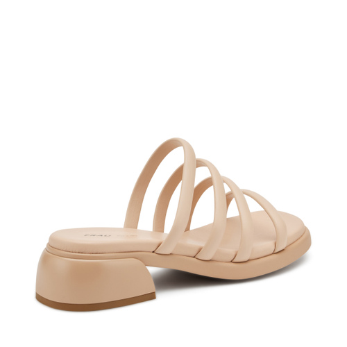 Ciabatta con fascette tubolari in pelle - Frau Shoes | Official Online Shop