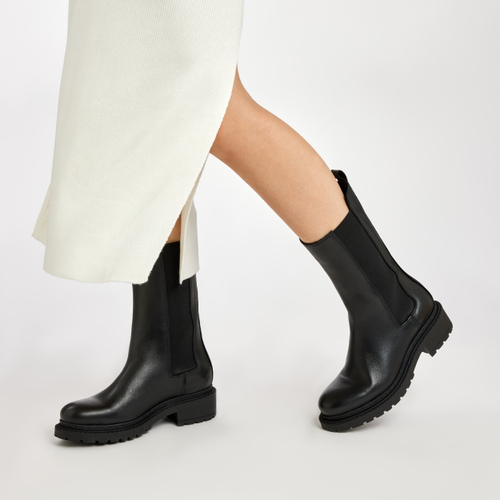 Rock high leather Chelsea boots - Frau Shoes | Official Online Shop