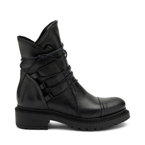 Leather biker boots - Frau Shoes | Official Online Shop