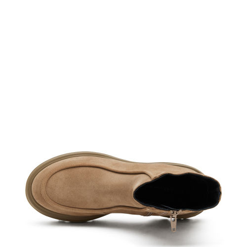 Stivaletto in pelle scamosciata con cucitura adler - Frau Shoes | Official Online Shop