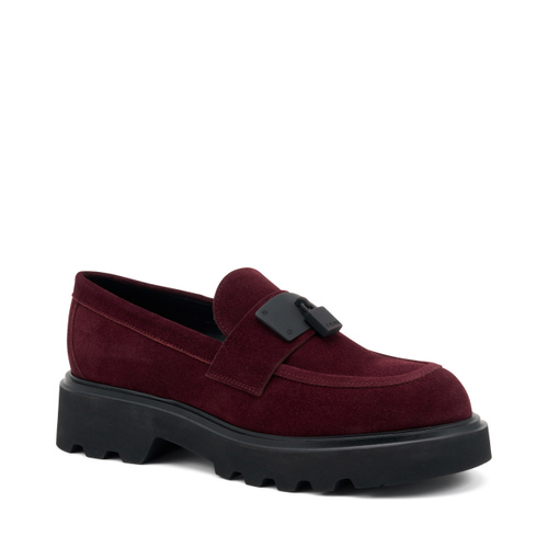 Loafers with lug sole and accessory - Frau Shoes | Official Online Shop