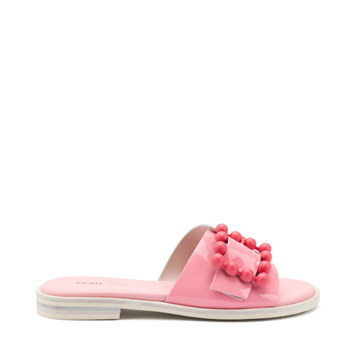 Pantolette aus Lackleder - Frau Shoes | Official Online Shop